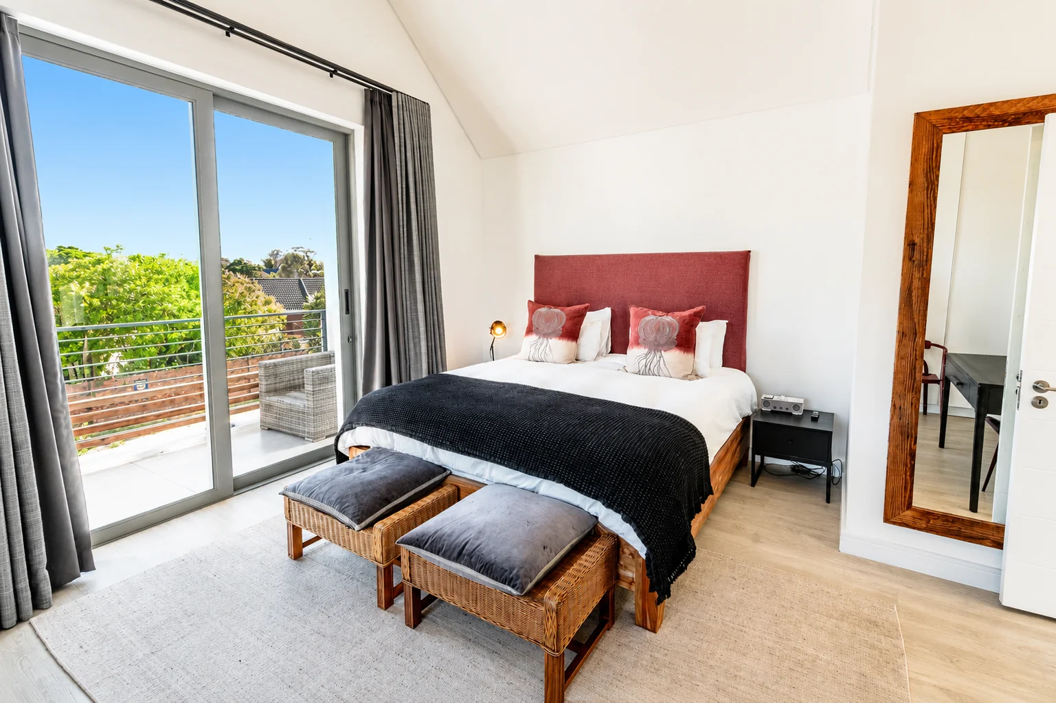 Boardwalk Corner bedroom